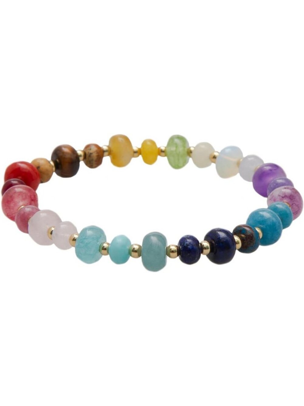 Healing Statement Bracelet | Adjustable Gemstone Jewelry for Wellness & Style